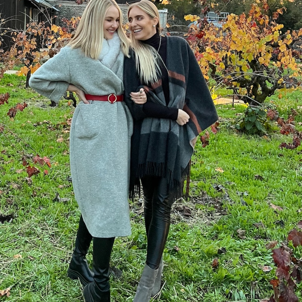 Rag & Bone Varsity Stripe Wool Felt Wrap - image 7